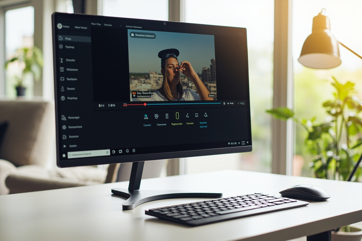 VLC media player interface on Windows